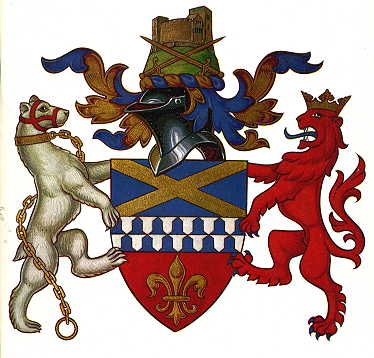 Arms (crest) of Tamworth (Staffordshire)