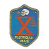 Coat of arms (crest) of the Xth Flotilla MAS, Italian Navy