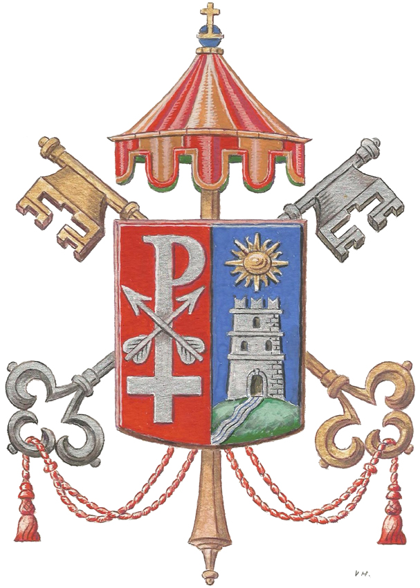Arms (crest) of Archabbatical Basilica of St. Sebastian, Salvador