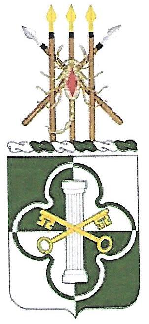 Coat of arms (crest) of 93rd Military Police Battalion, US Army