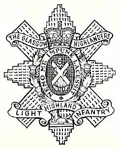 Coat of arms (crest) of the The Glasgow Highlanders, British Army
