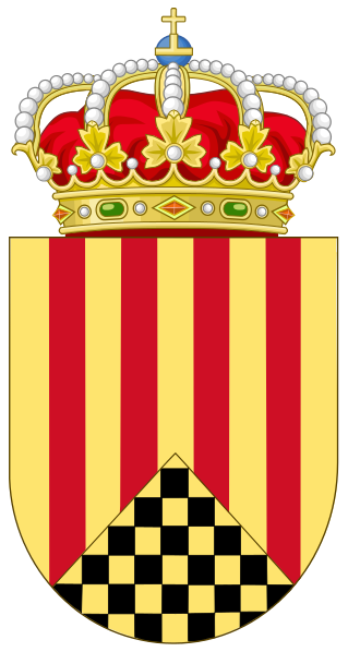 Coat of arms (crest) of the 4th Mountain Division Urgel, Spanish Army