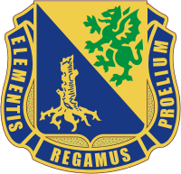 Coat of arms (crest) of Chemical Corps Regimental Coat of Arms, US Army