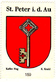 Wappen von Sankt Peter in der Au