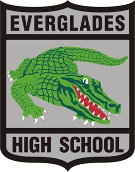 Arms of Everglades High School Junior Reserve Officer Training Corps, US Army