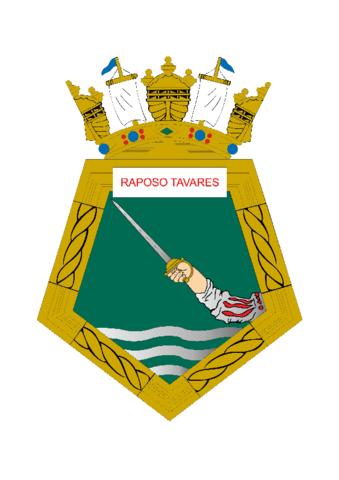 Coat of arms (crest) of the River Patrol Ship Paposo Tavares, Brazilian Navy