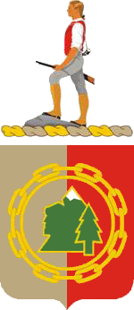 Arms of 167th Support Battalion, US Army