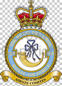 Coat of arms (crest) of the No 32 The Royal Squadron, Royal Air Force