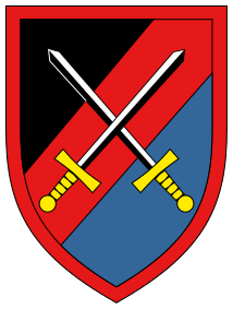 Coat of arms (crest) of the Artillery Brigade 100, German Army