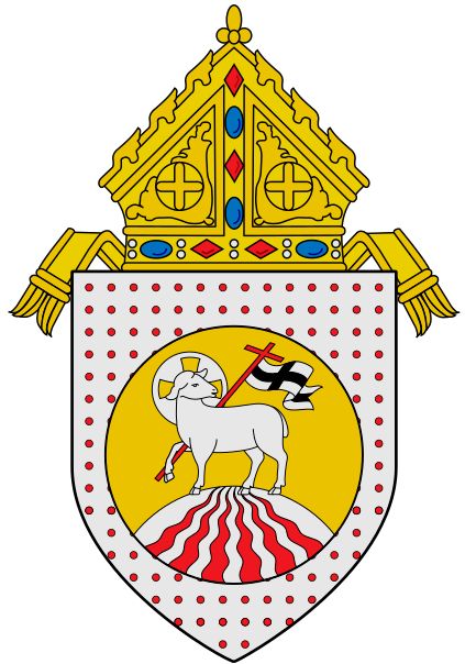 Arms (crest) of Diocese of Laoag