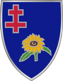 Arms of 353rd (Infantry) Regiment, US Army