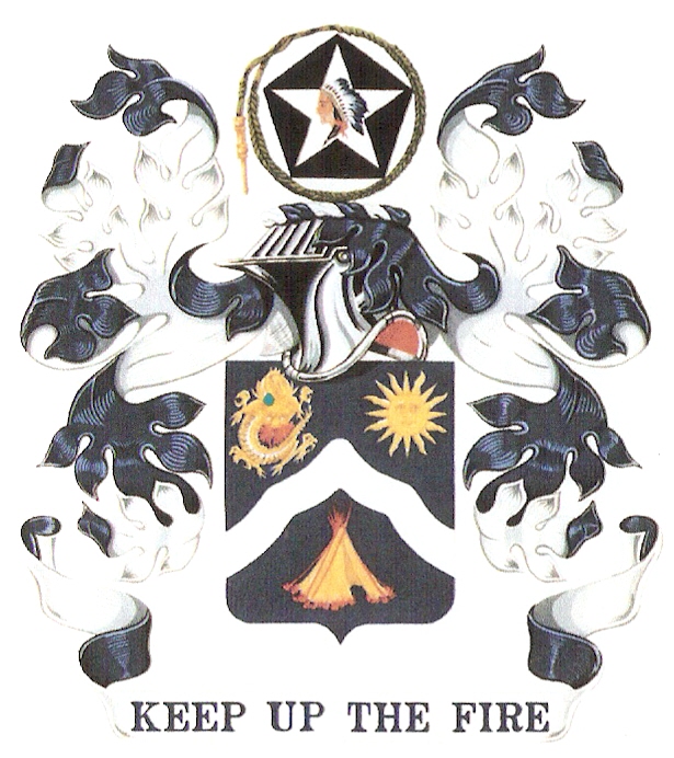 center Coat of arms (crest) of 9th Infantry Regiment, US Army