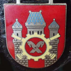 Coat of arms (crest) of the Maintenance Company 80, German Army