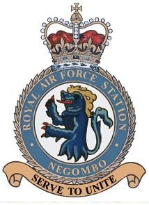 Coat of arms (crest) of the RAF Station Negombo, Royal Air Force