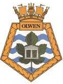 Coat of arms (crest) of the RFA Olwen, United Kingdom