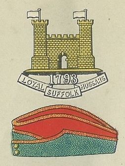 Coat of arms (crest) of the Suffolk Yeomanry (The Duke of York's Own Loyal Suffolk Hussars), British Army
