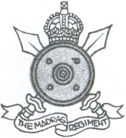 Coat of arms (crest) of the The Madras Regiment, Indian Army