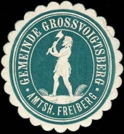 Wappen von Großvoigtsberg / Arms of Großvoigtsberg