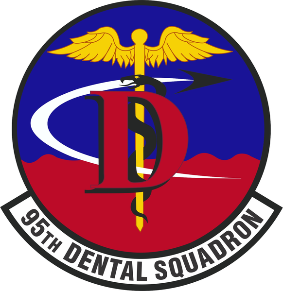 File:95th Dental Squadron, US Air Force.png