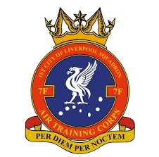 Coat of arms (crest) of the No 7F (1st City of Liverpool) Squadron, Air Training Corps