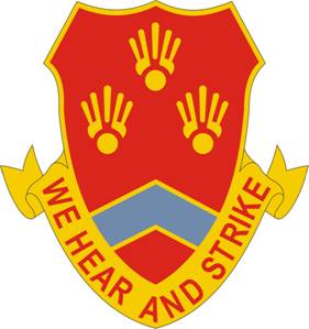 Arms of 214th Field Artillery Regiment, Georgia Army National Guard