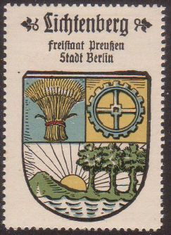 Wappen von Lichtenberg (Berlin)/Coat of arms (crest) of Lichtenberg (Berlin)