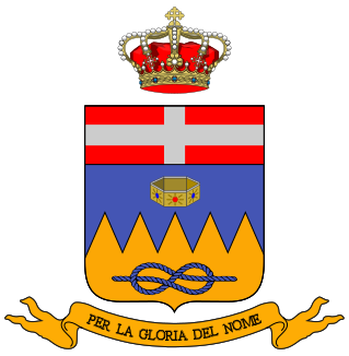 Arms of 12th Cavalry Regiment Cavallegeri di Saluzzo, Italian Army