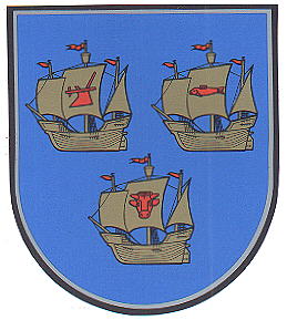 Wappen von Landkreis Nordfriesland/Arms (crest) of the Nordfriesland district