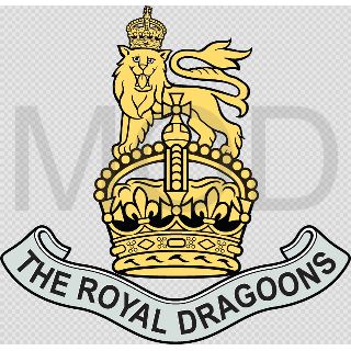 Coat of arms (crest) of the The Royal Dragoons (1st Dragoons), British Army