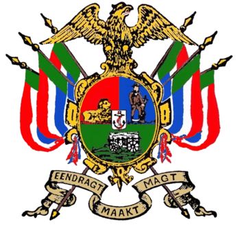 Coat of arms (crest) of Zuid-Afrikaansche Republiek