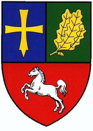 Coat of arms (crest) of the Home Defence Battalion 821, German Army