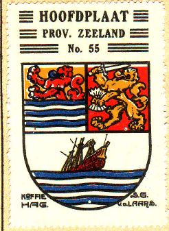 Wapen van Hoofdplaat/Coat of arms (crest) of Hoofdplaat