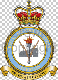 Coat of arms (crest) of the RAF Station Syerston, Royal Air Force