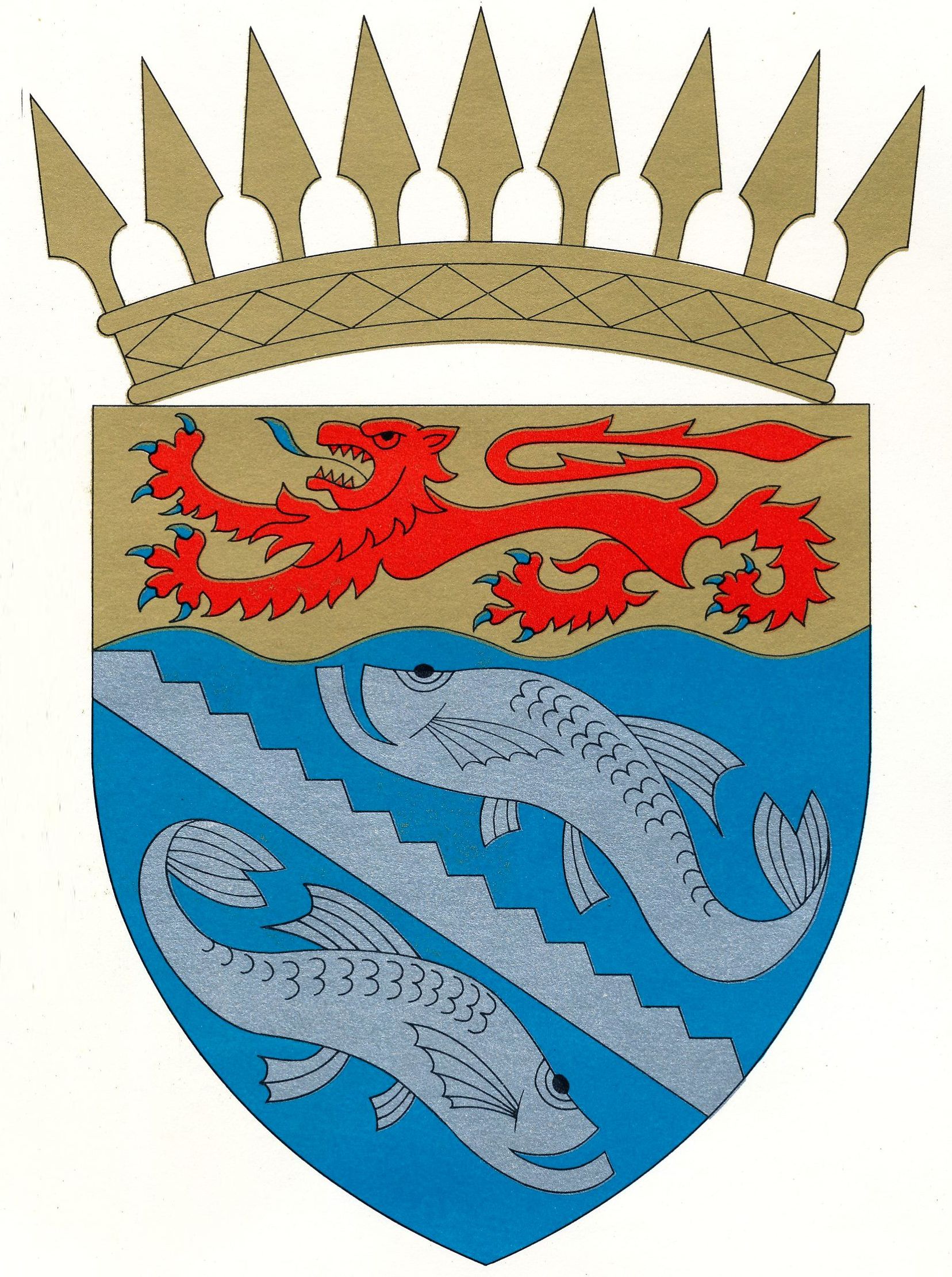 Coat of arms (crest) of Nyanga (Gabon)