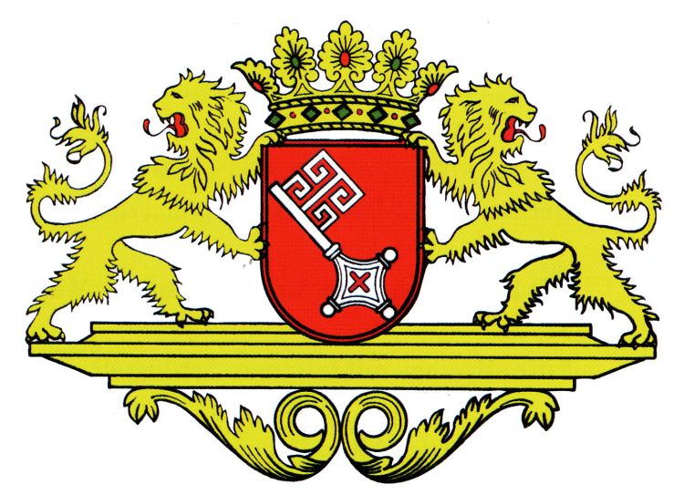 Bremen - Wappen von Bremen (Coat of arms (crest) of Bremen)