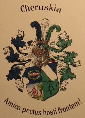 Wappen von Corps Cheruskia zu Karlsruhe/Arms (crest) of Corps Cheruskia zu Karlsruhe