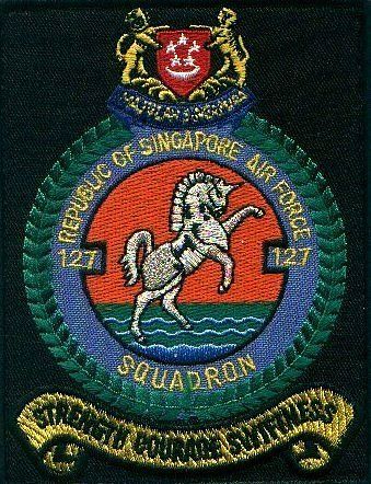 Arms (crest) of No 127 Squadron, Republic of Singapore Air Force