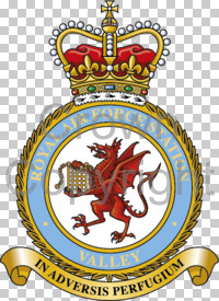 Coat of arms (crest) of the RAF Station Valley, Royal Air Force