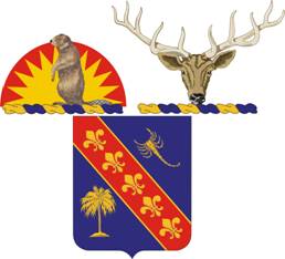 Coat of arms (crest) of the 148th Field Artillery Regiment, Oregon and Idaho Army National Guards