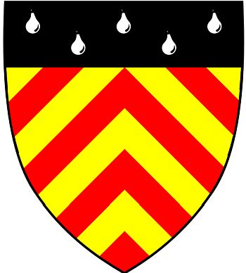 Arms (crest) of Clare Hall College (Cambridge University)