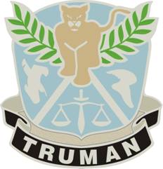 Coat of arms (crest) of Harry S. Truman High School Junior Reserve Officer Training Corps, US Army