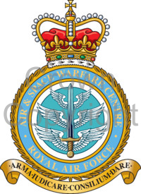 Coat of arms (crest) of the Royal Air Force Air and Space Warfare Centre