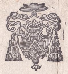 Arms (crest) of Simon-Pierre de Lacoré