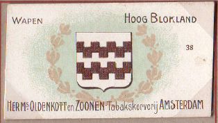 Wapen van Hoogblokland/Coat of arms (crest) of Hoogblokland