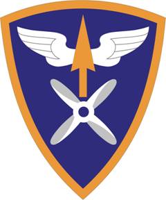 Coat of arms (crest) of 110th Aviation Brigade, US Army