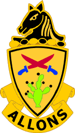 Arms of 11th Cavalry Regiment, US Army