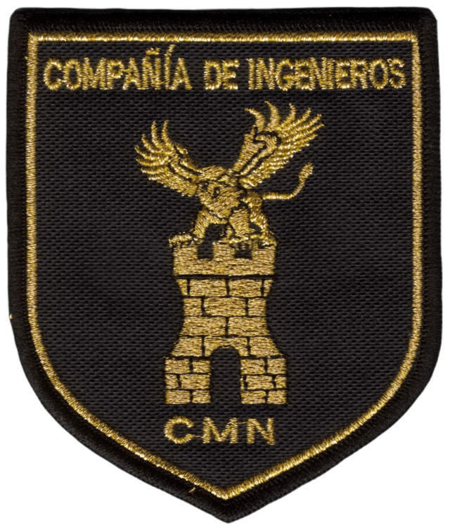 Coat of arms (crest) of the Engineer Company of the National Military College, Argentine Army