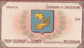 Wapen van Graauw en Langendam/Coat of arms (crest) of Graauw en Langendam