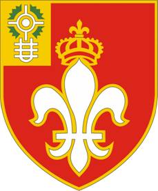 Coat of arms (crest) of 12th Field Artillery Regiment, US Army