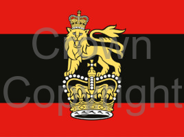 Coat of arms (crest) of the Headquarters Home Command, British Army